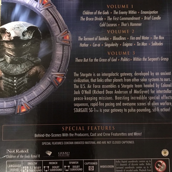 🌏STARGATE SG1 SEASONS 1-4🌏 - Picture 8 of 15